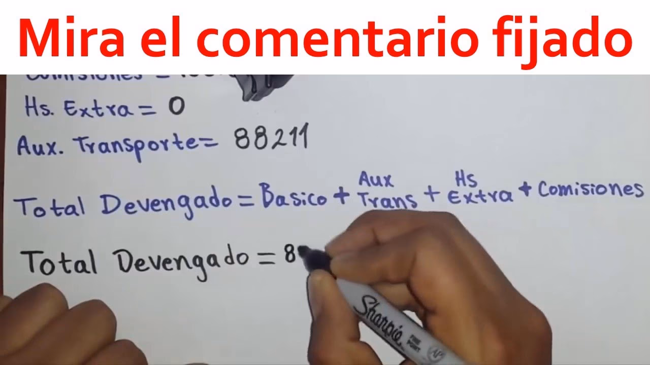 ¿Qué incluye el salario devengado?