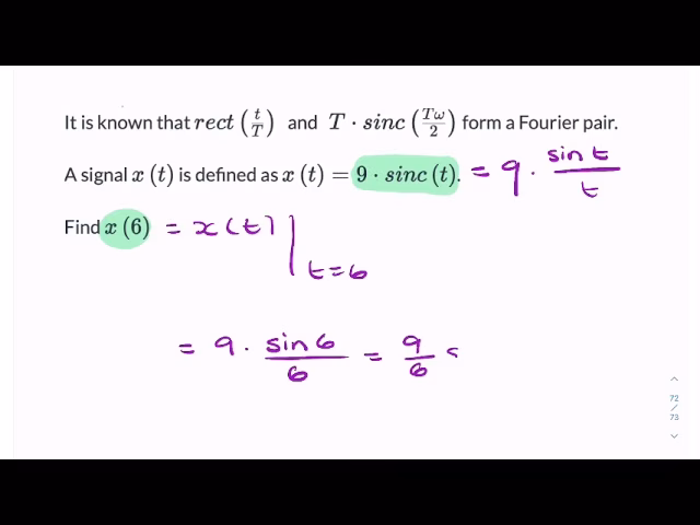 ¿Cómo calcular la función sinc?