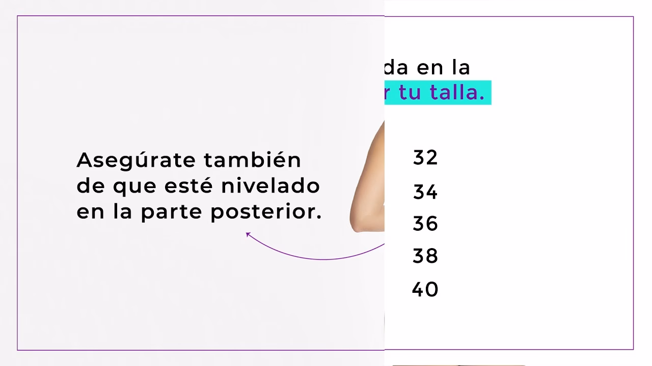 ¿Cómo calcular tu talla de sostén?