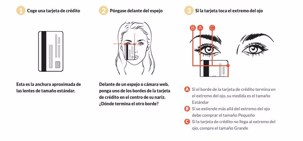 ¿Qué talla es 54 en Ray-Ban?