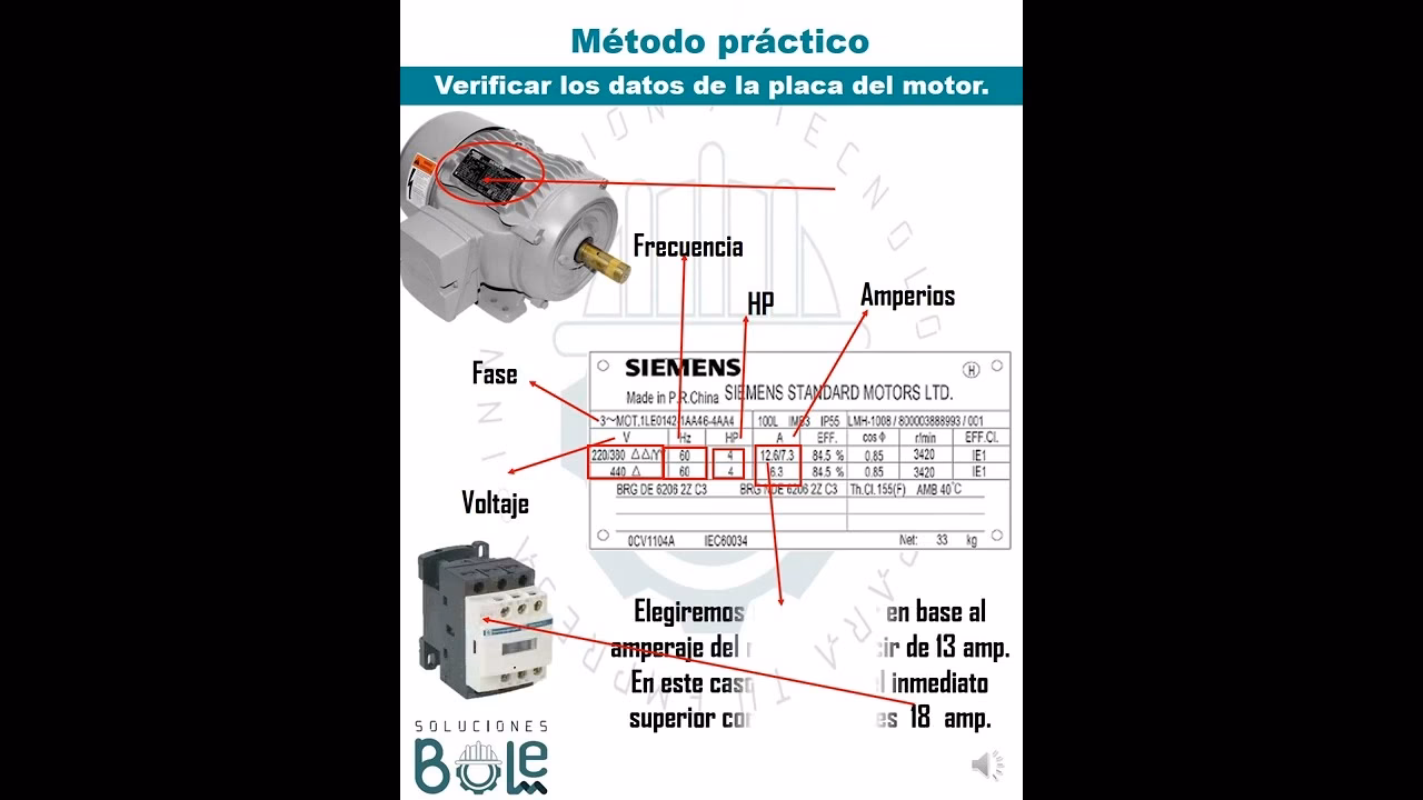 ¿Cómo se elige un contactor?
