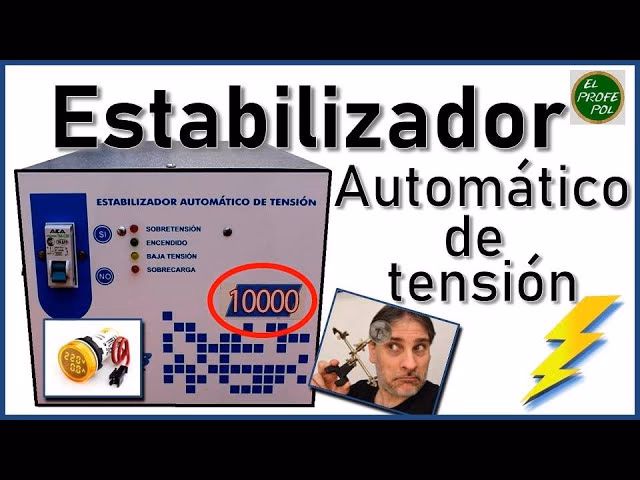 ¿Cómo saber qué estabilizador de tensión necesito?