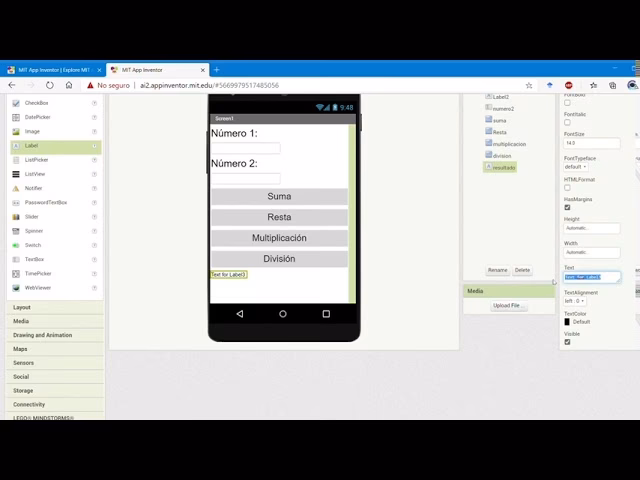 ¿Cómo crear algo en App Inventor?