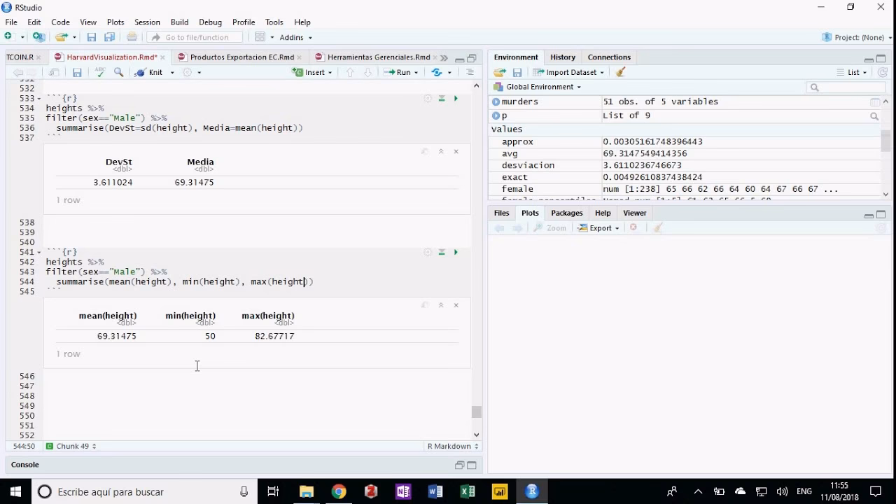 ¿Para qué se utiliza la función choose() en R?