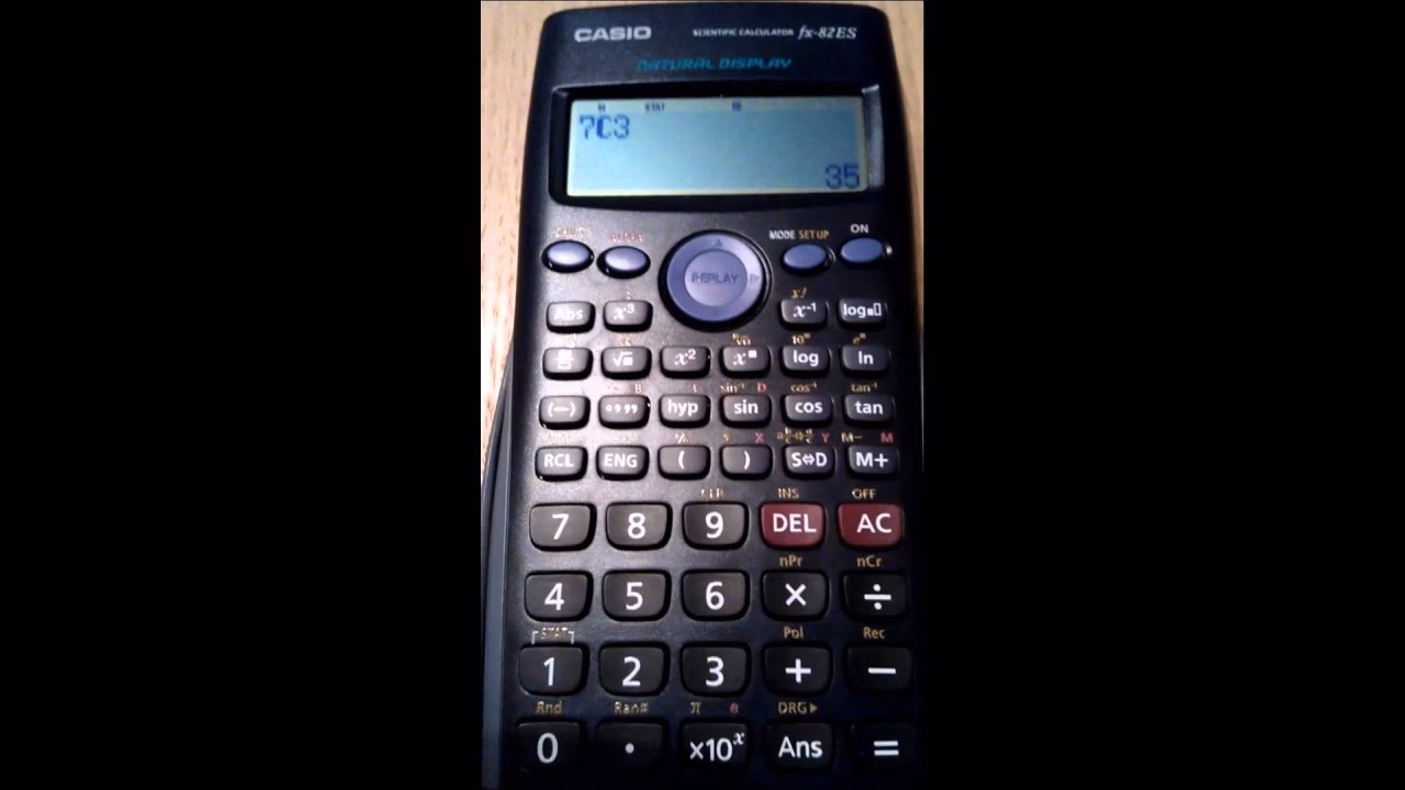 ¿Cómo se escriben los números combinatorios?