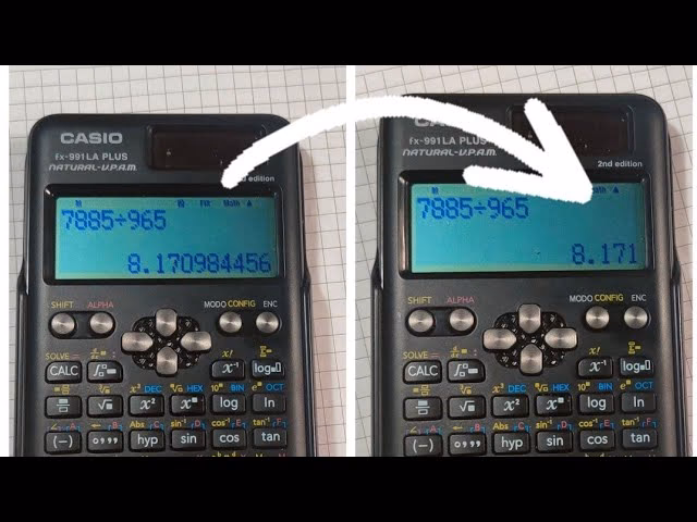 ¿Cómo poner decimales periódicos en la calculadora?
