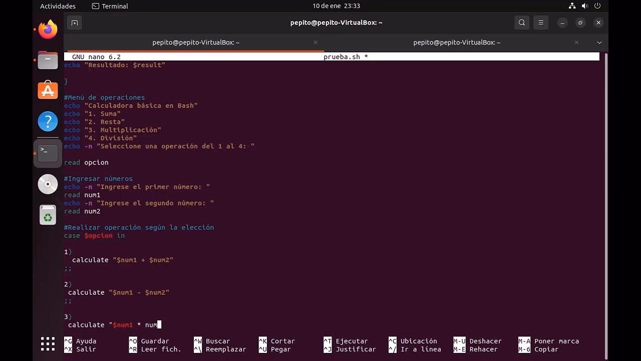 ¿Puedo usar la terminal como calculadora?