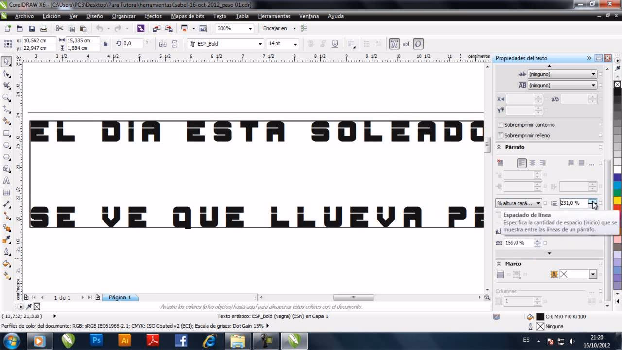 ¿Cómo medir la distancia en Corel Draw?