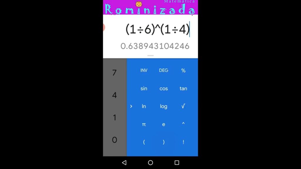 Como Sacar Raiz Cuadrada En Calculadora De Iphone