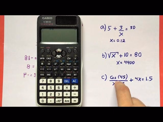 ¿Cómo sacar el exp en calculadora científica?