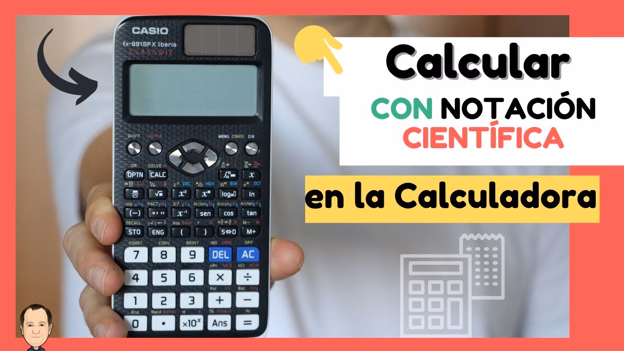 ¿Cómo inserto notación científica?