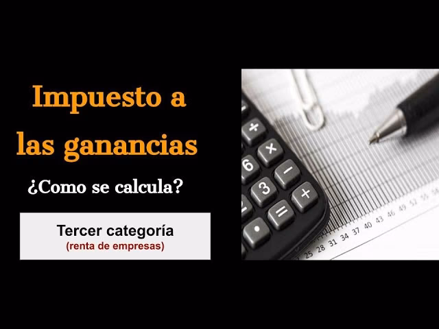 ¿Cómo se calcula la tasa efectiva del Impuesto a las Ganancias?