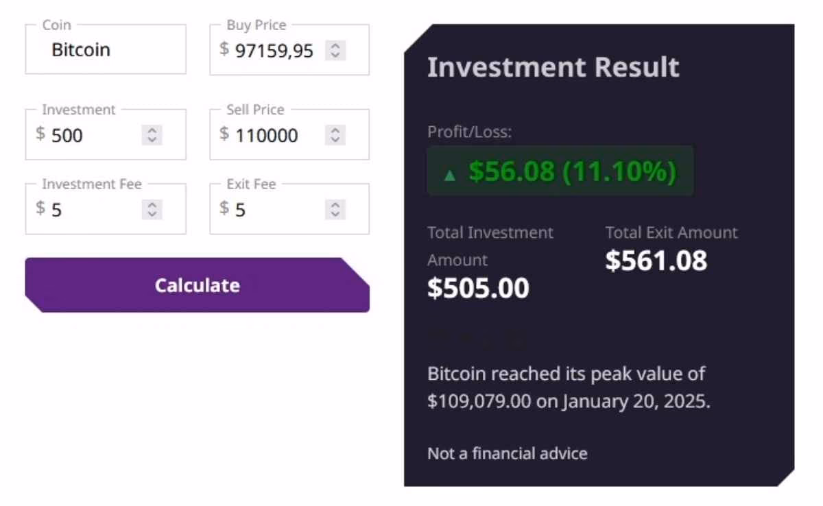 ¿Cómo puedo calcular la ganancia de una criptomoneda?