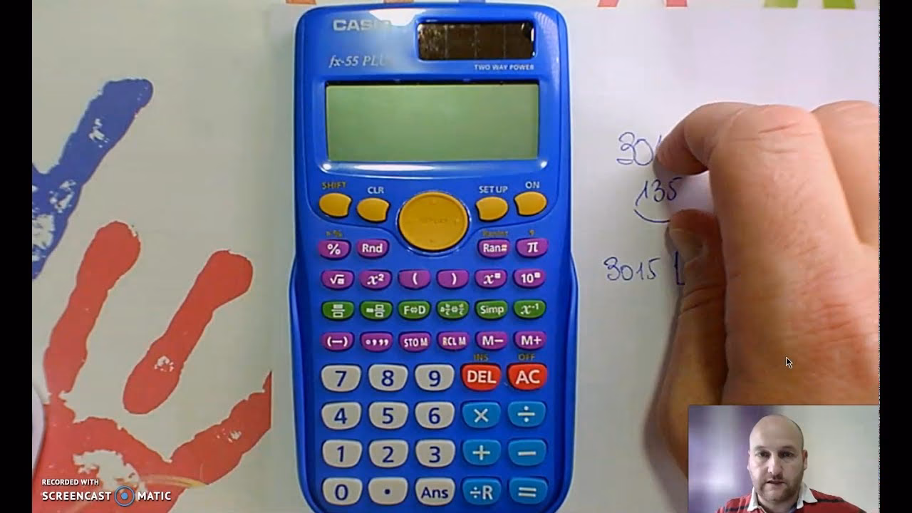 ¿Cómo dividir una fracción en la calculadora?