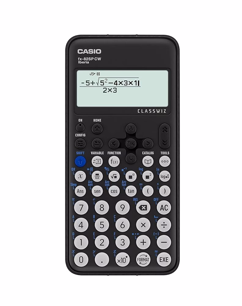 ¿Cuánto pesa una calculadora científica?
