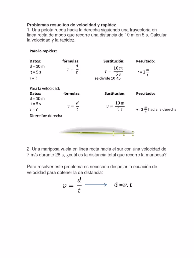 ¿Qué variables necesito para determinar la rapidez?