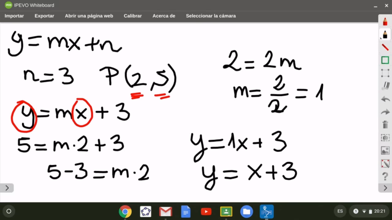 ¿Cómo calcular la función afín?