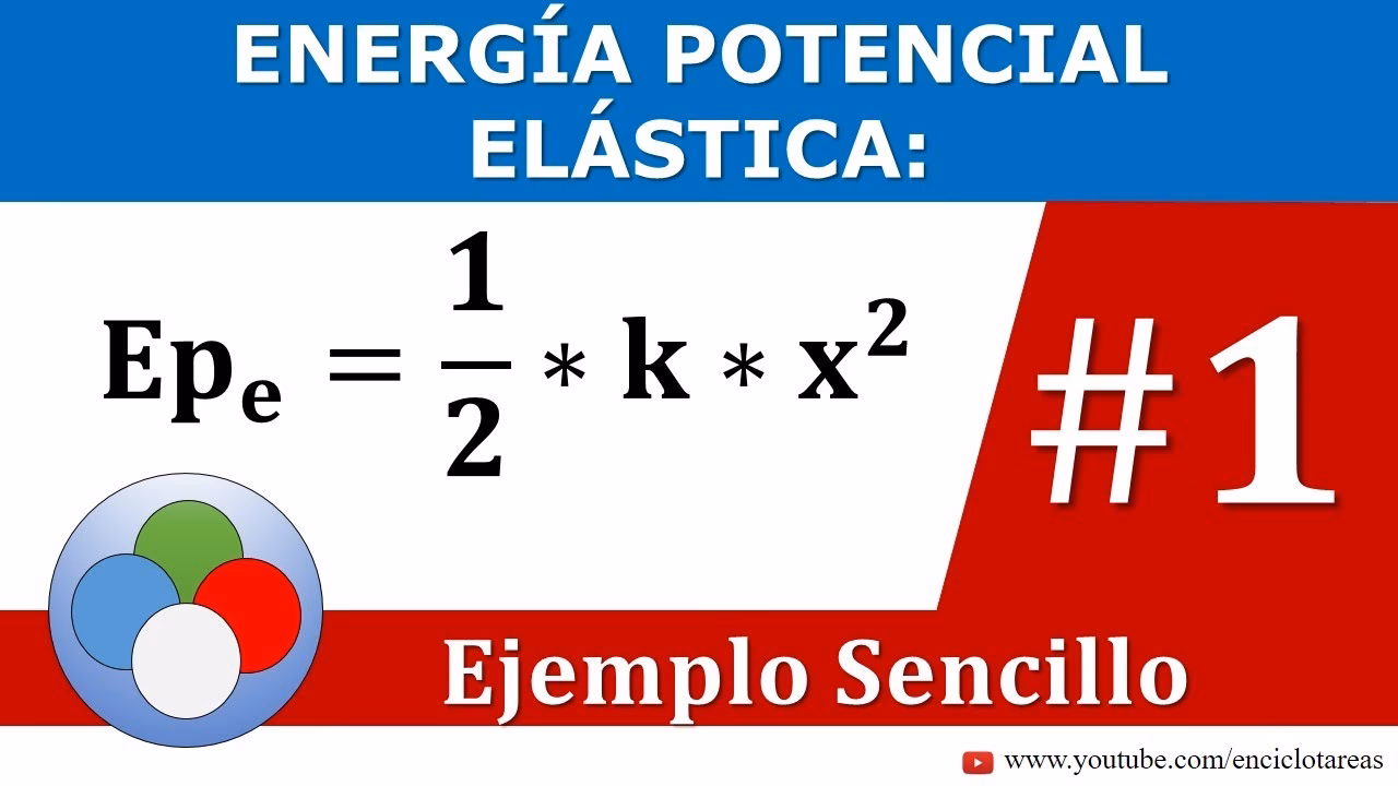 ¿Cómo calcular la energía potencial elástico?
