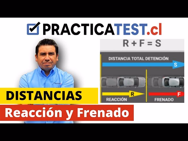 ¿Cuál es la fórmula para calcular la distancia de reacción?