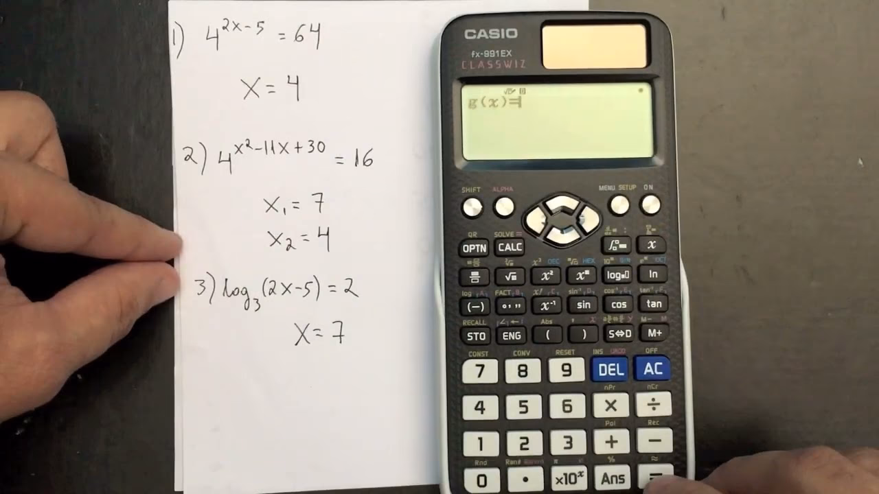 ¿Cómo poner exponencial en la calculadora del celular?