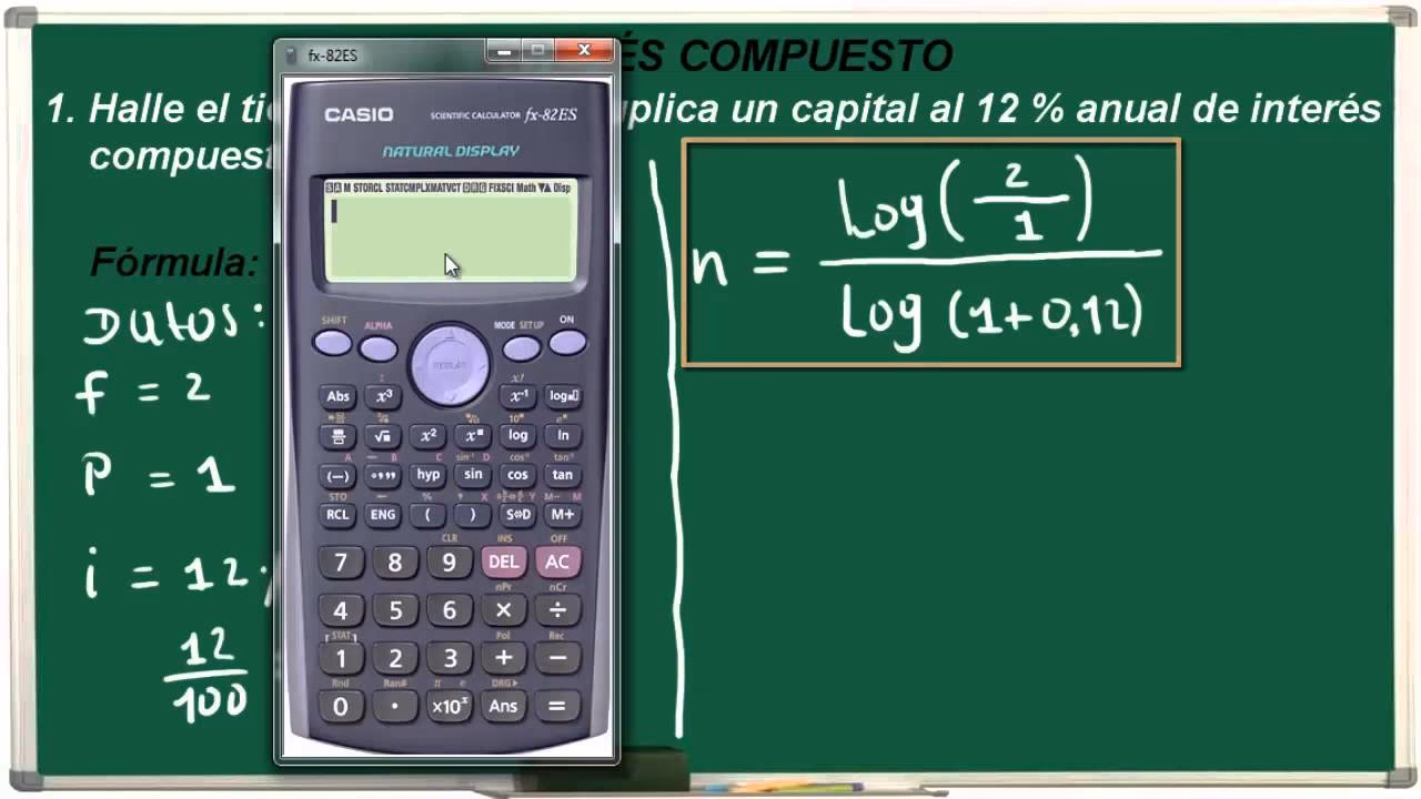 ¿Cómo calcular el interés en una calculadora?