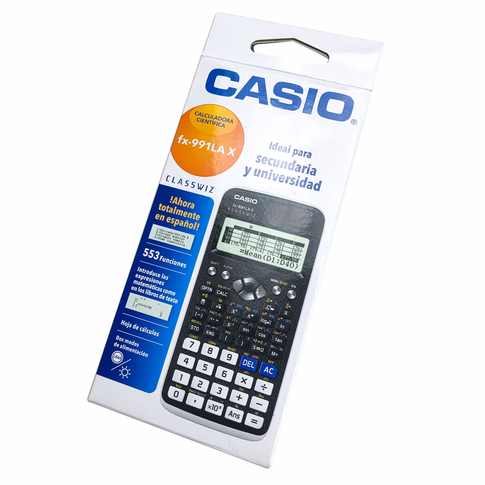 ¿Cuál es el precio de la calculadora Casio FX-570EX-W-DH/LAX?