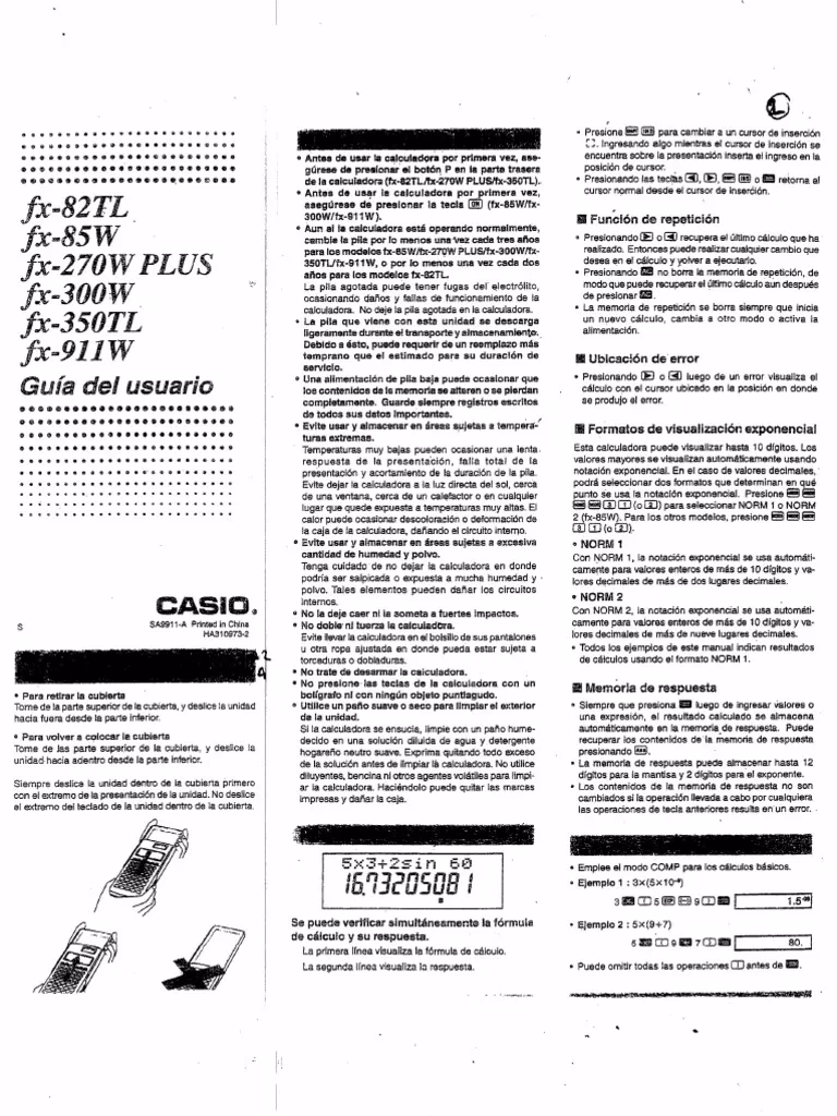 ¿Cómo configurar la hora en una calculadora Casio?