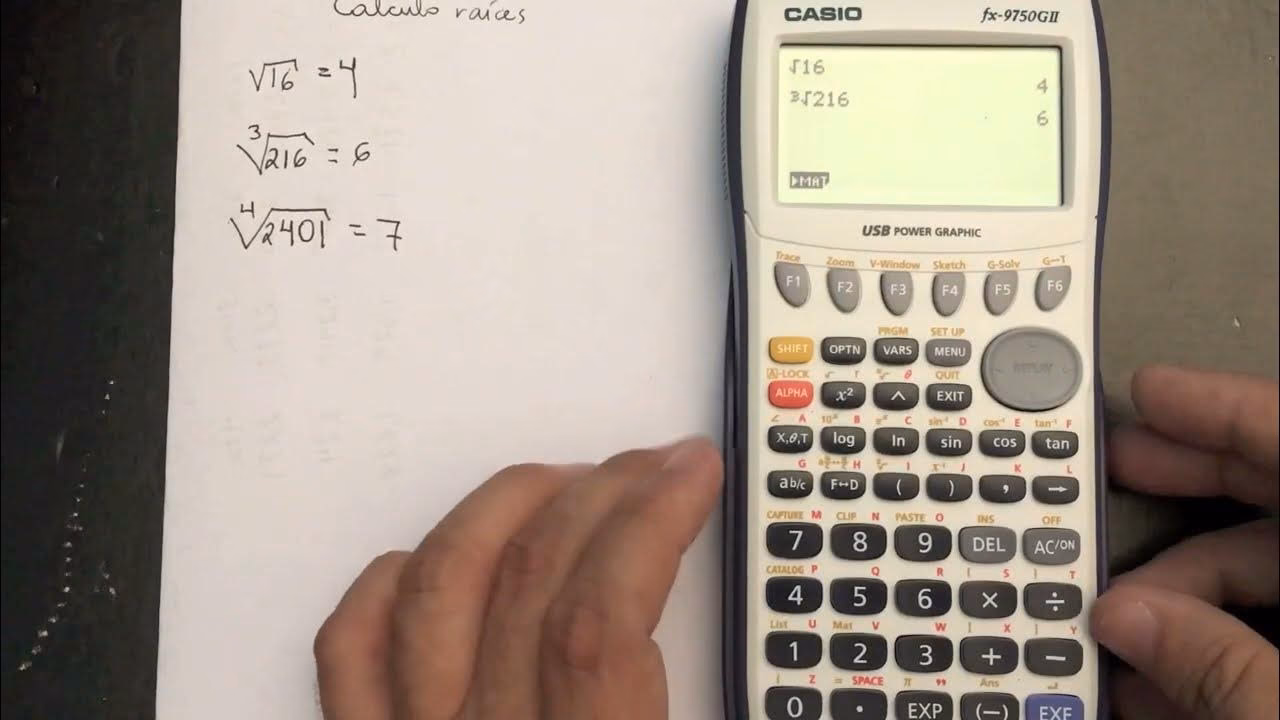 ¿Cómo puedo calcular la raíz cúbica de un número?