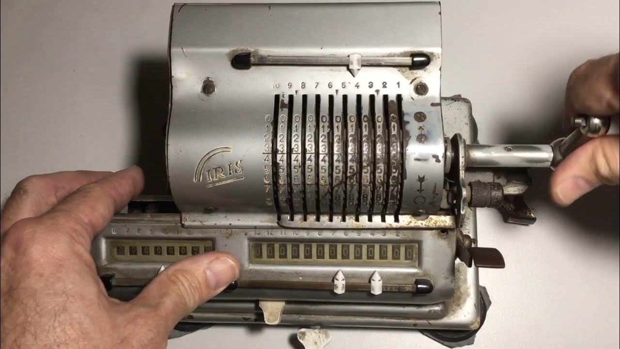 ¿Cuáles son las cinco primeras máquinas de calcular?