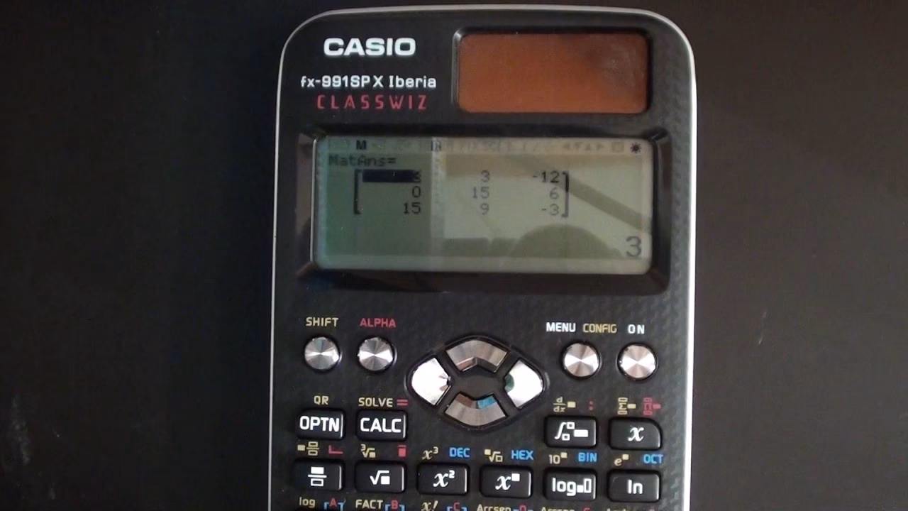¿Cómo cambiar la calculadora Casio a compleja?