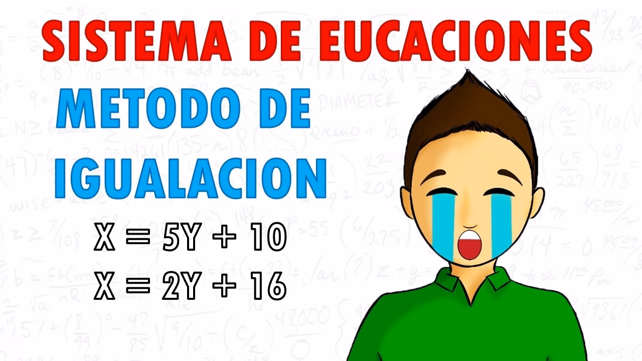 ¿Cómo resolver el sistema por el método de igualación?