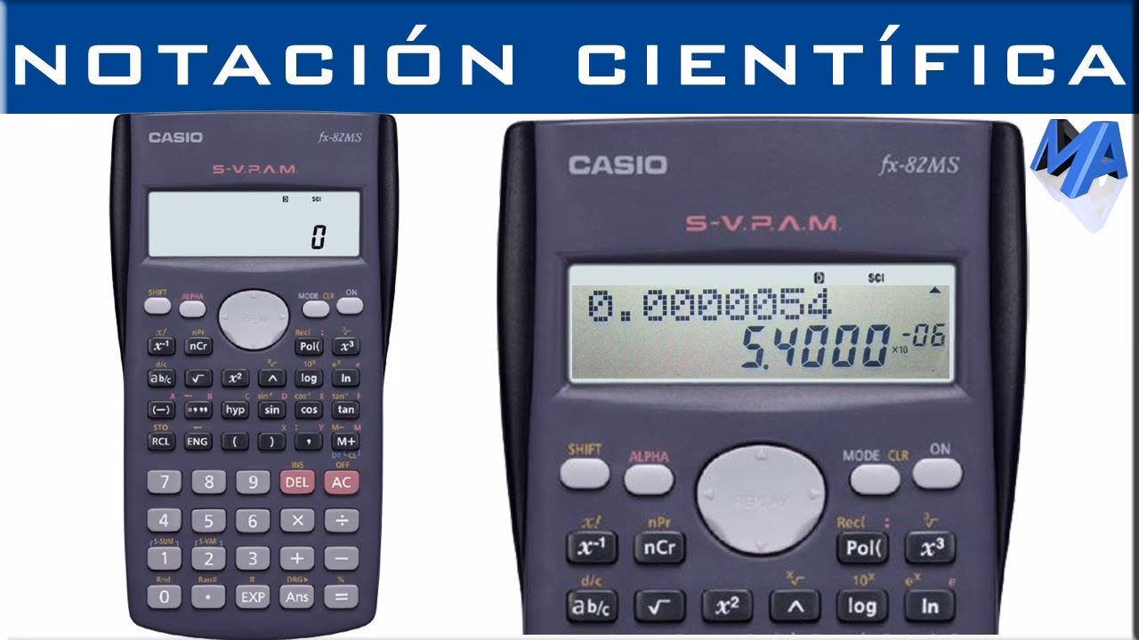 ¿Qué es el símbolo exponencial en una calculadora?