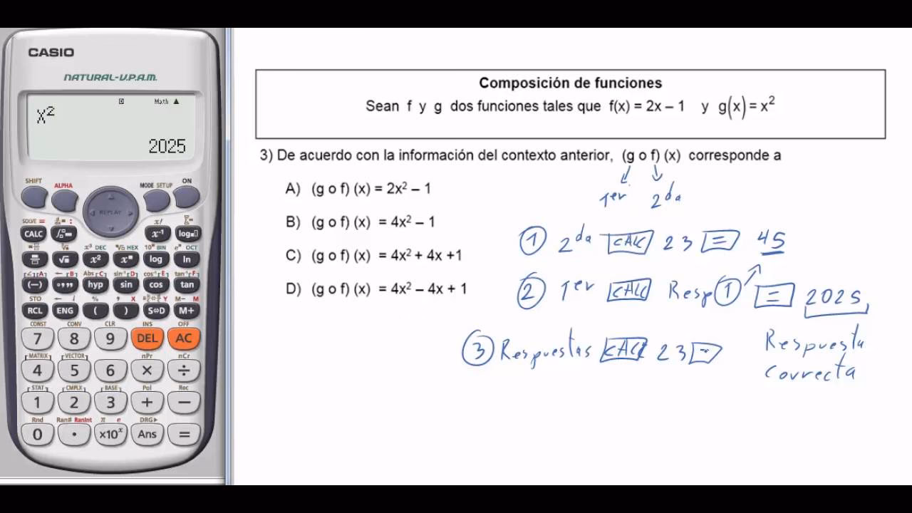 ¿Qué es comp en una calculadora?