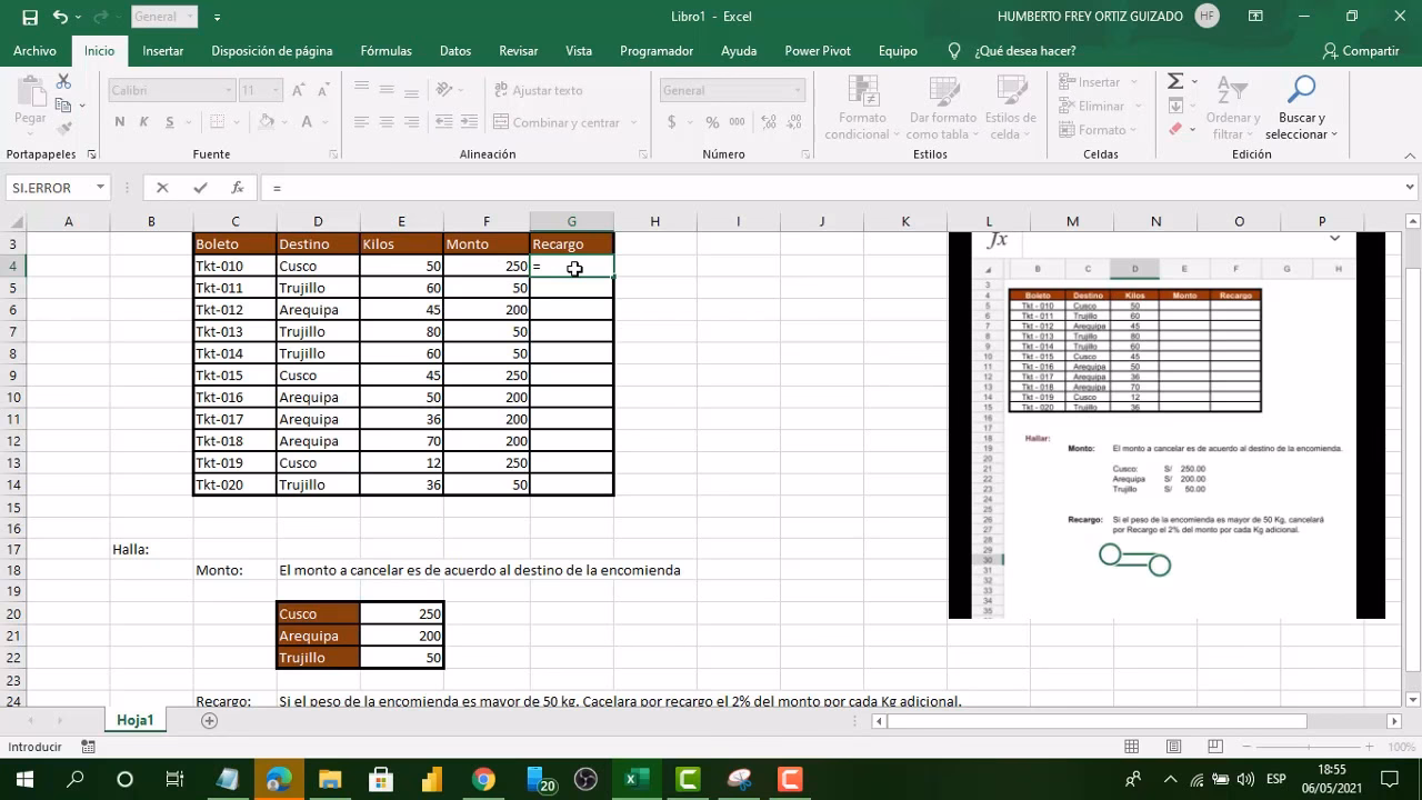 ¿Qué es un precio con recargo?