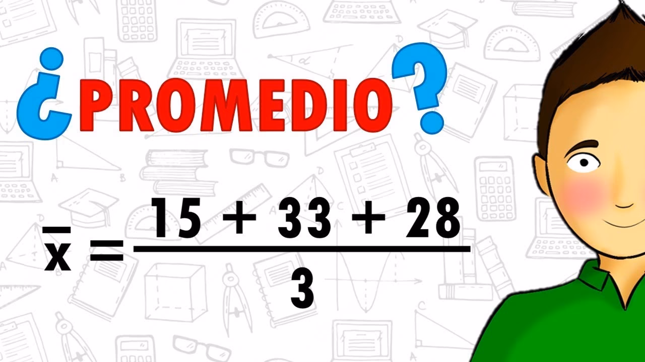 ¿Cómo se calcula la cantidad promedio?