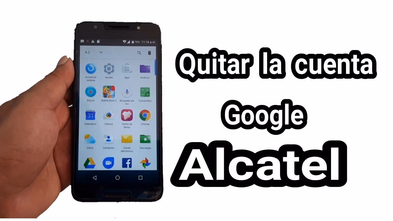 ¿Cómo quitar una cuenta de Google de un celular bloqueado?