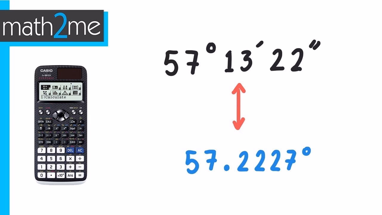 ¿Cómo sacar el ángulo con la calculadora?