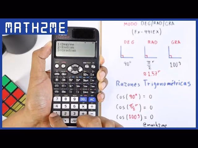 ¿Cómo puedo convertir grados, minutos y segundos en mi calculadora?