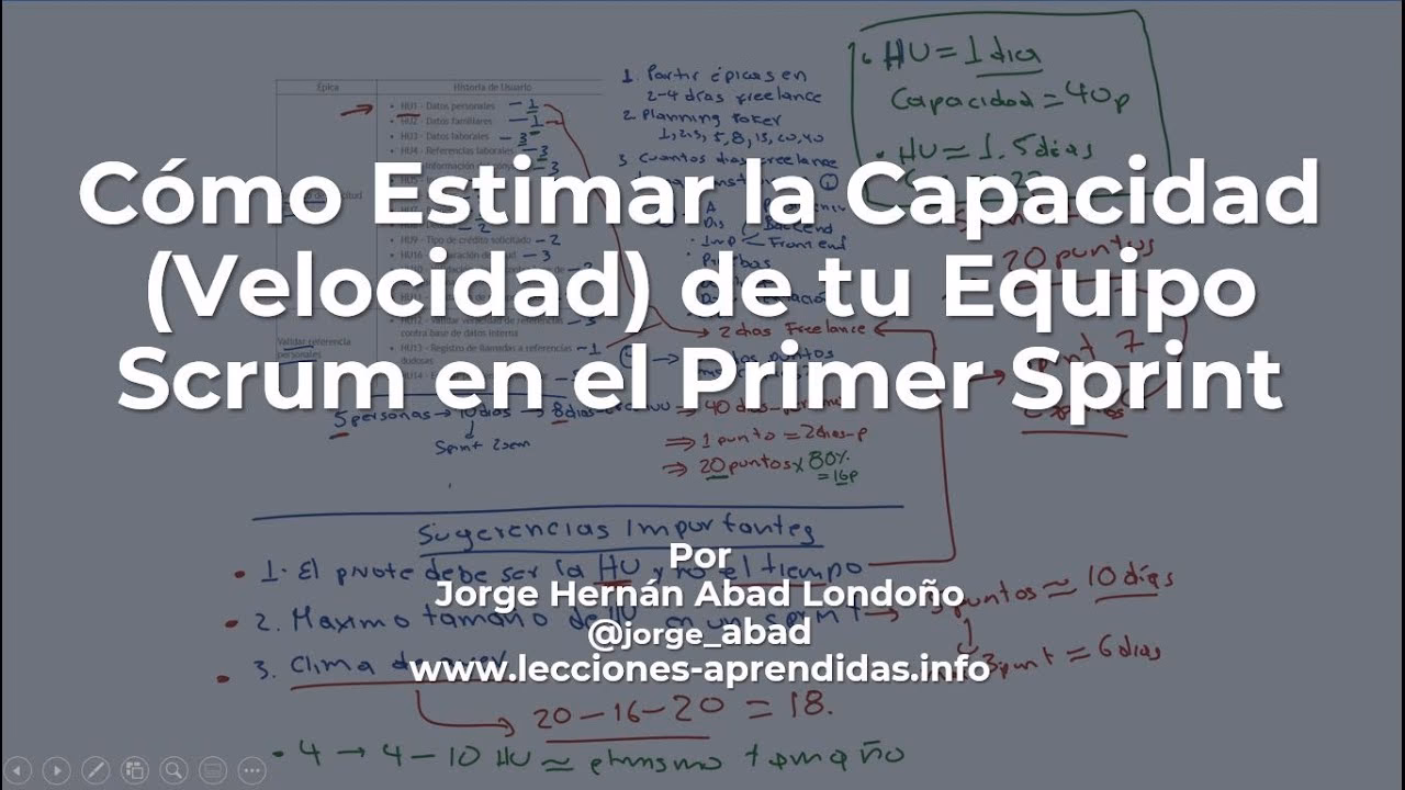 ¿Qué es estimación ágil?