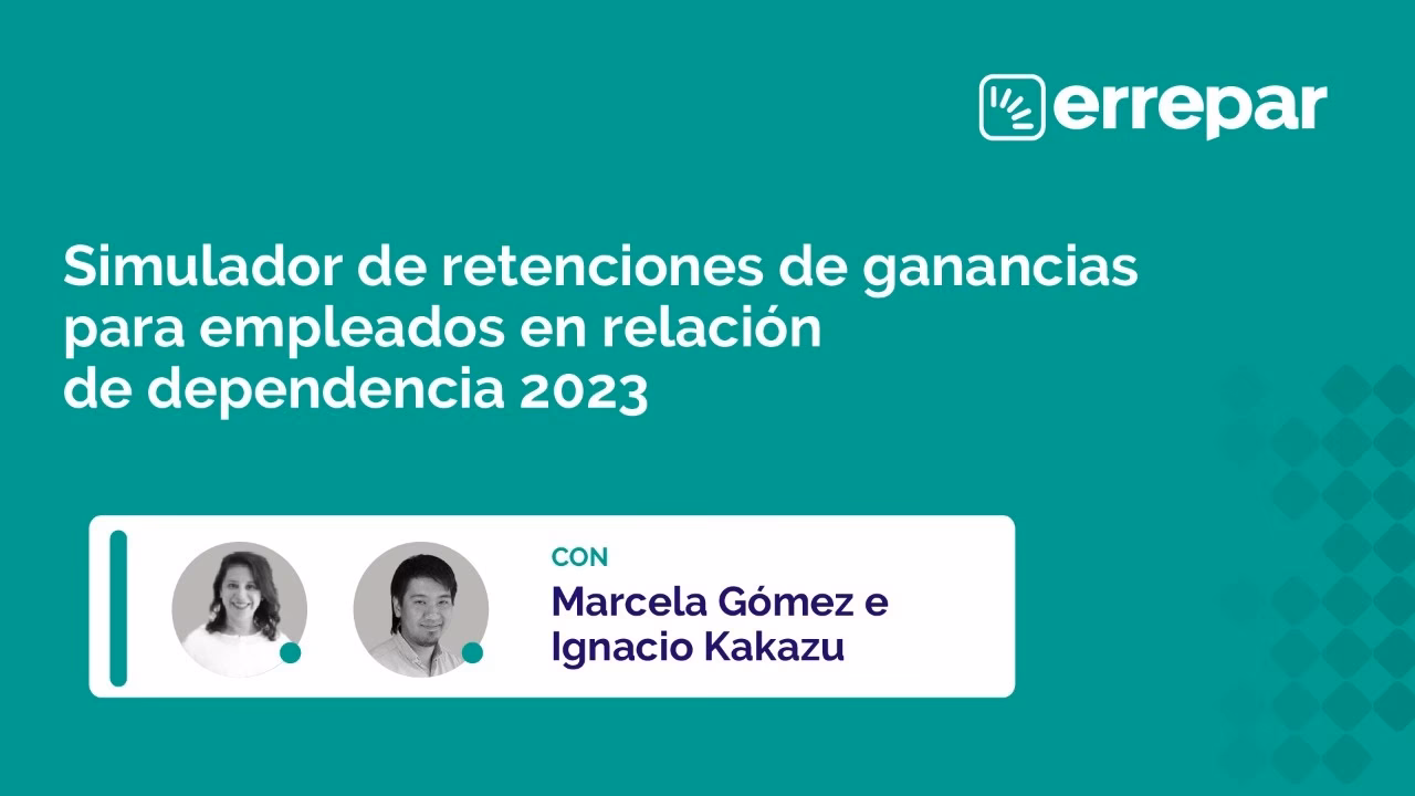 ¿Cómo puedo ver las retenciones de ganancias de mi empleador?