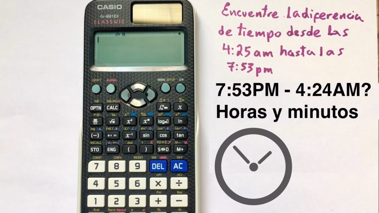 ¿Cómo hacer el cálculo por hora?