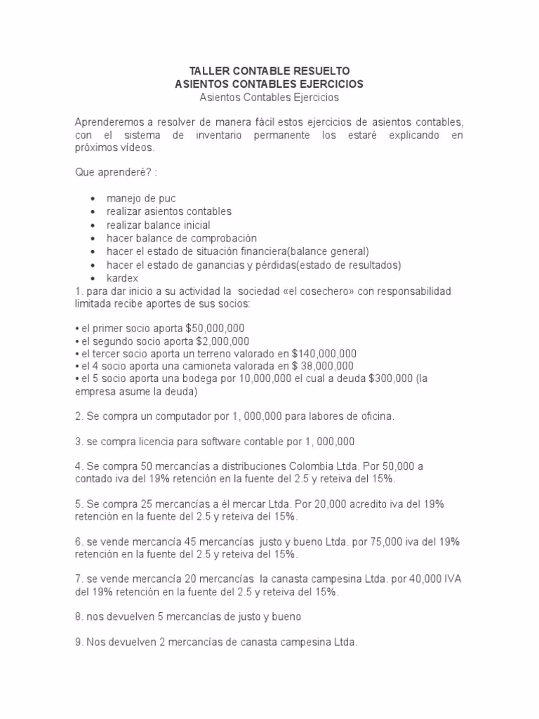 ¿Cómo se calcula el resultado de un ejercicio contable?