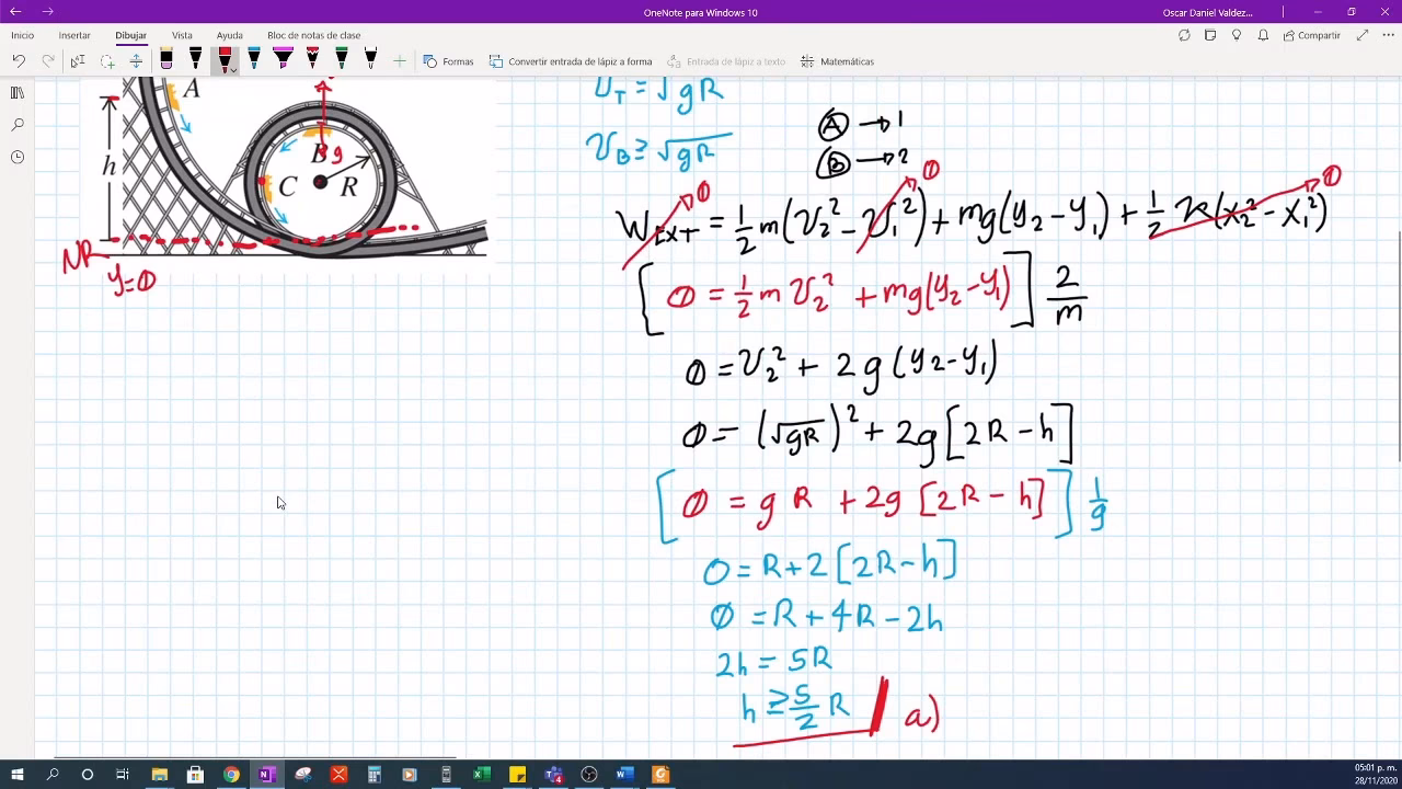 ¿Cómo se calcula el trabajo y la energía?