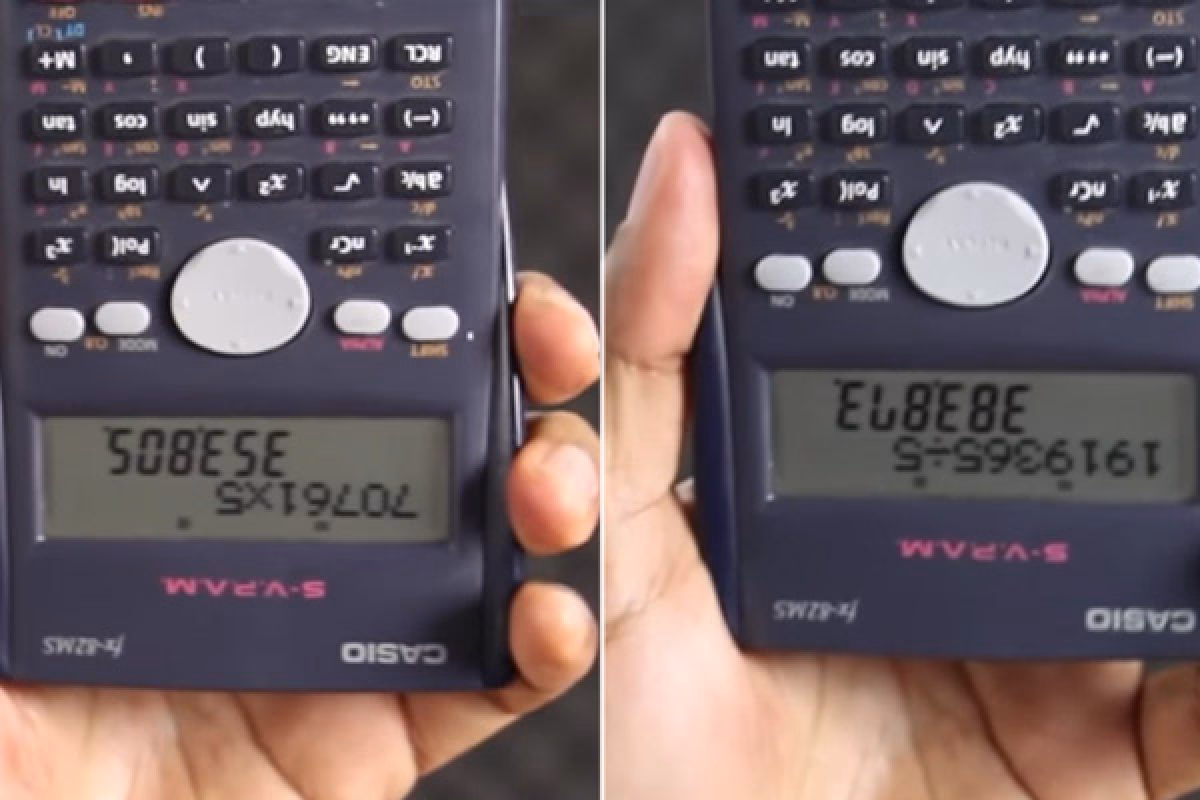 ¿Cómo hacer que la calculadora diga boom?