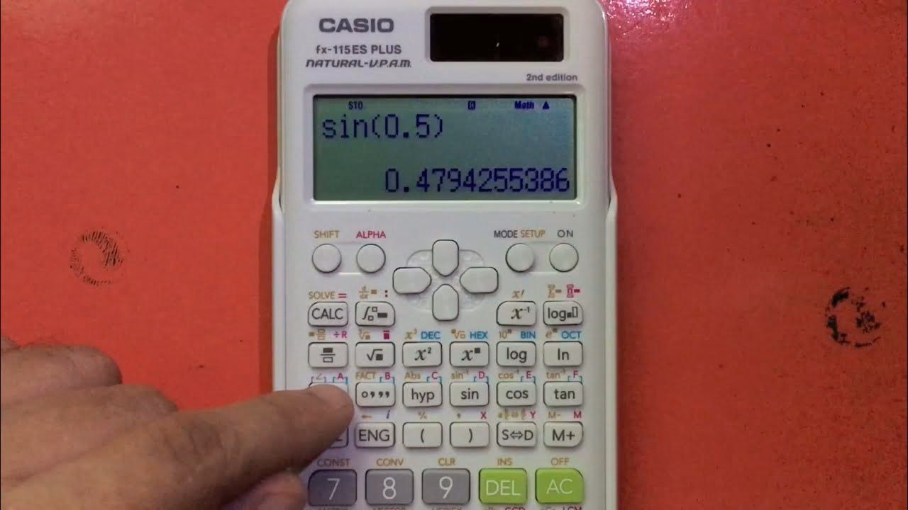 ¿Qué es la función SD en una calculadora científica?